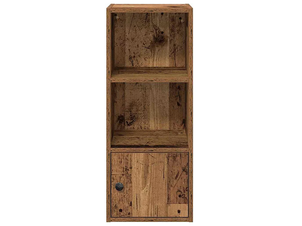 Bibliothèque vieux bois 31x24x77 cm bois d'ingénierie