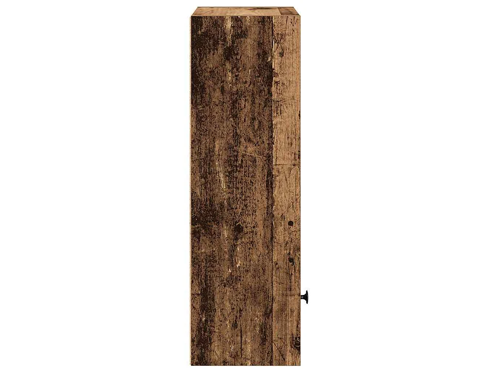 Bibliothèque vieux bois 31x24x77 cm bois d'ingénierie