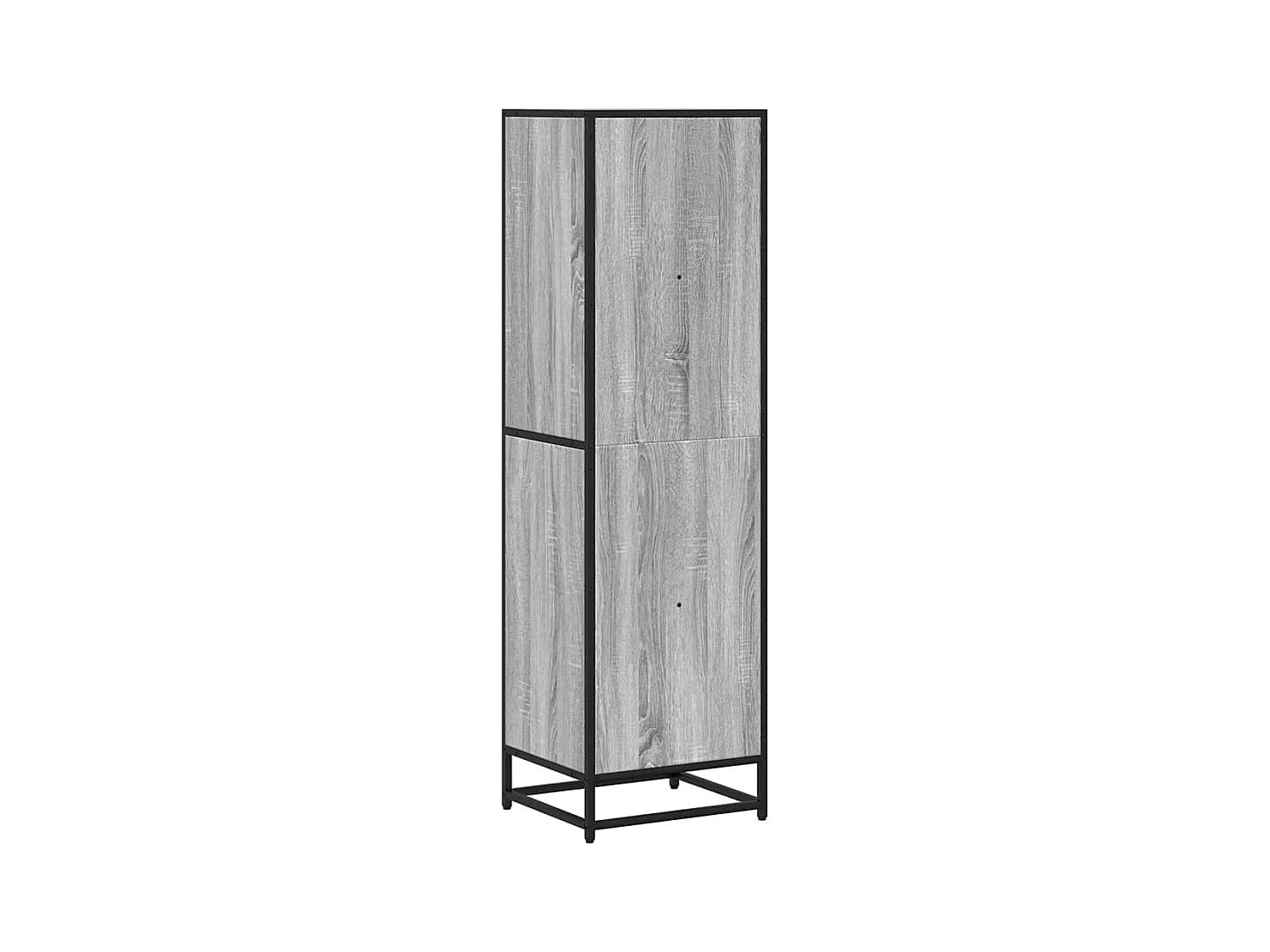 Bücherregal Grau Sonoma 40x35x139 cm Holzwerkstoff