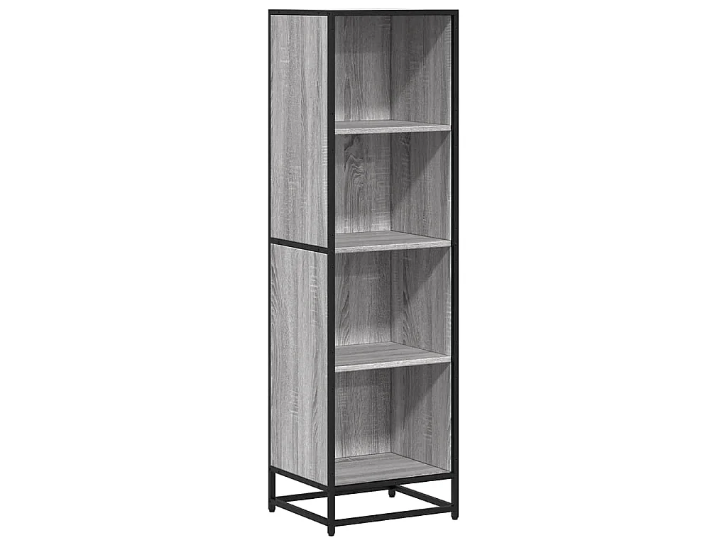 Estante 40x35x139 cm derivados de madeira cinzento sonoma