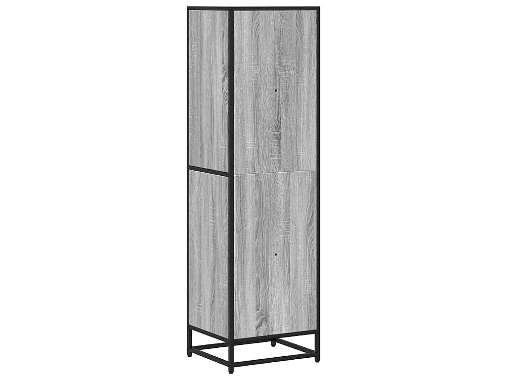 Estante 40x35x139 cm derivados de madeira cinzento sonoma