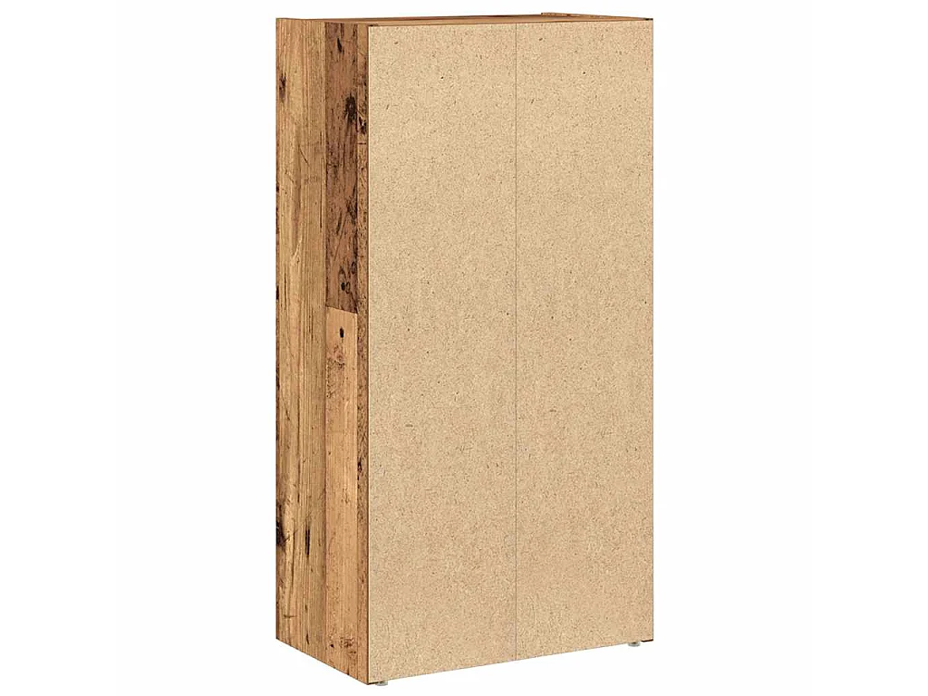 Bibliothèque vieux bois 40x24x77 cm bois d'ingénierie