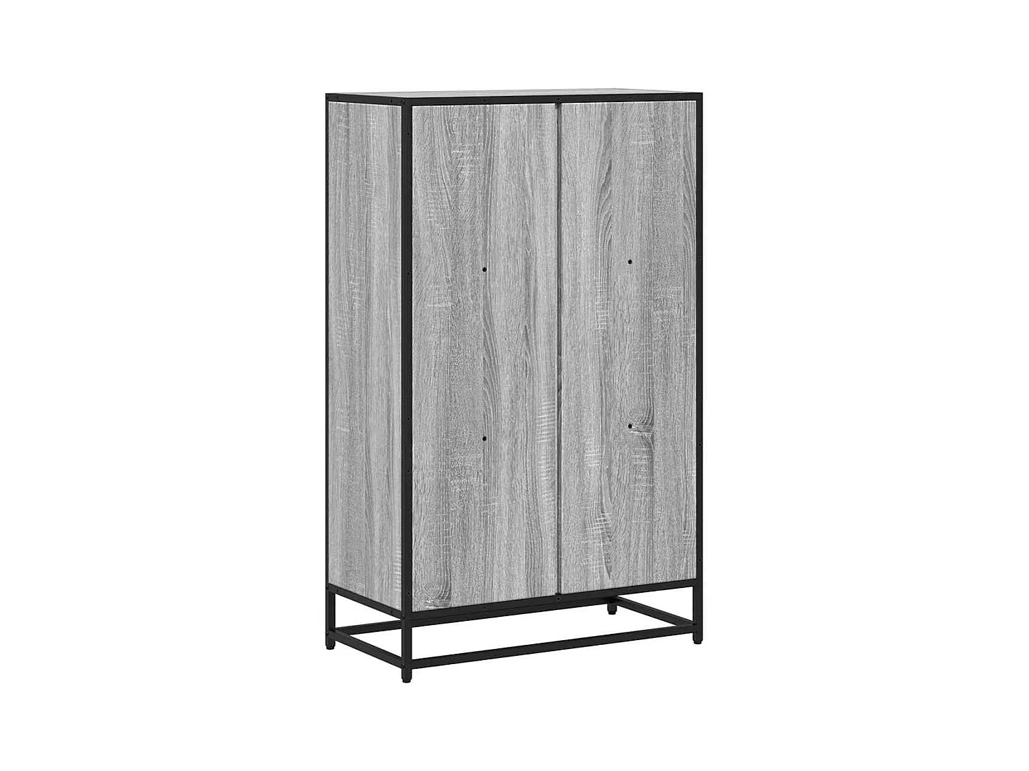 Estante 65,5x33x107,5 cm derivados de madeira cinzento sonoma