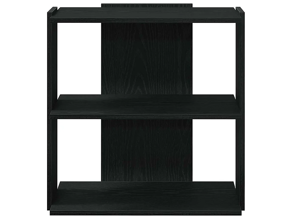 Estante c/ 3 prateleiras 60x30x60 cm derivados de madeira preto