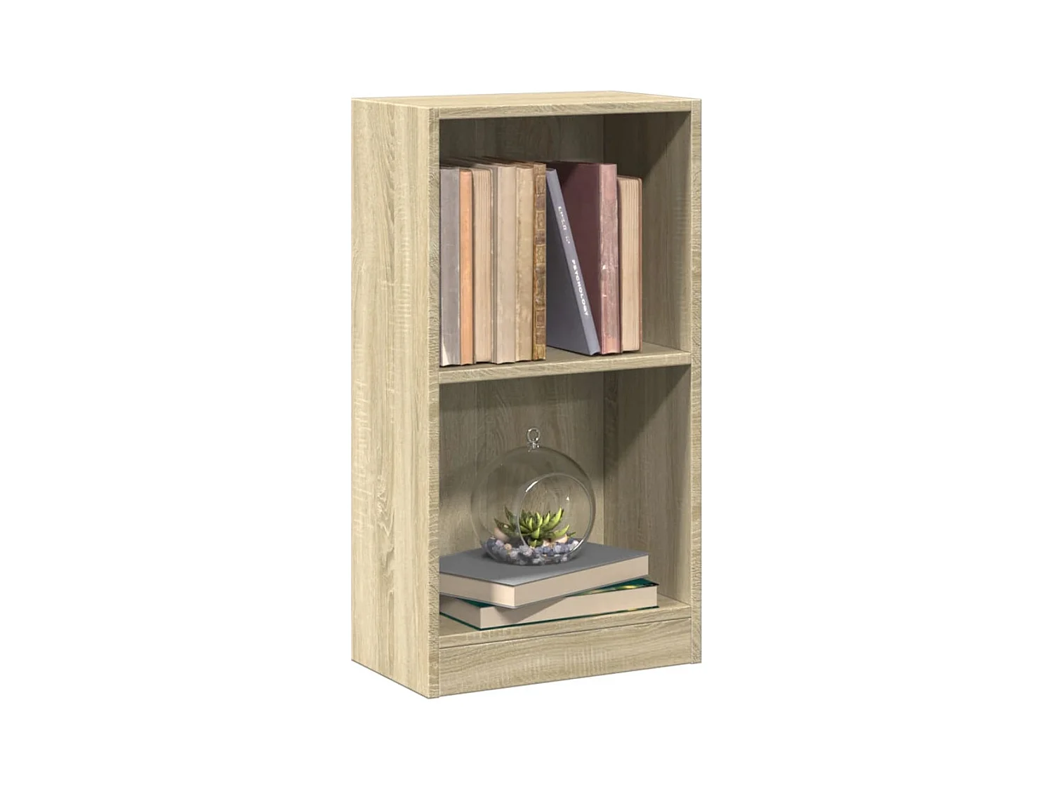 Libreria Rovere Sonoma 40x24x75 cm in Legno Multistrato