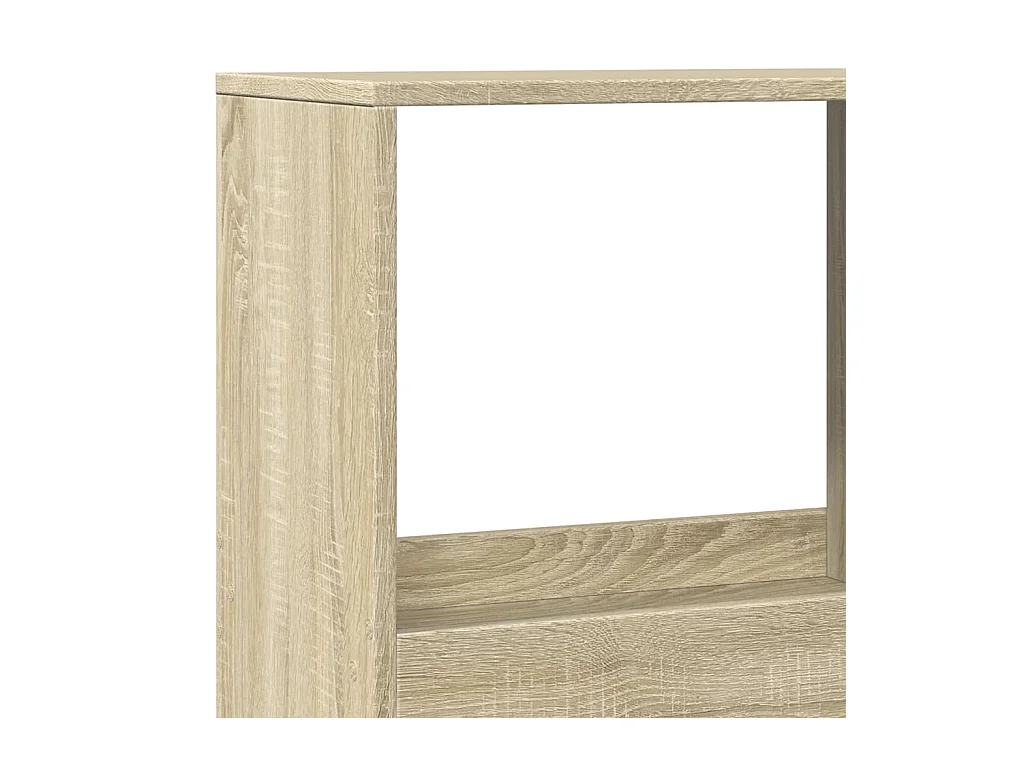 Bücherregal Sonoma-Eiche 100x33x175 cm Holzwerkstoff