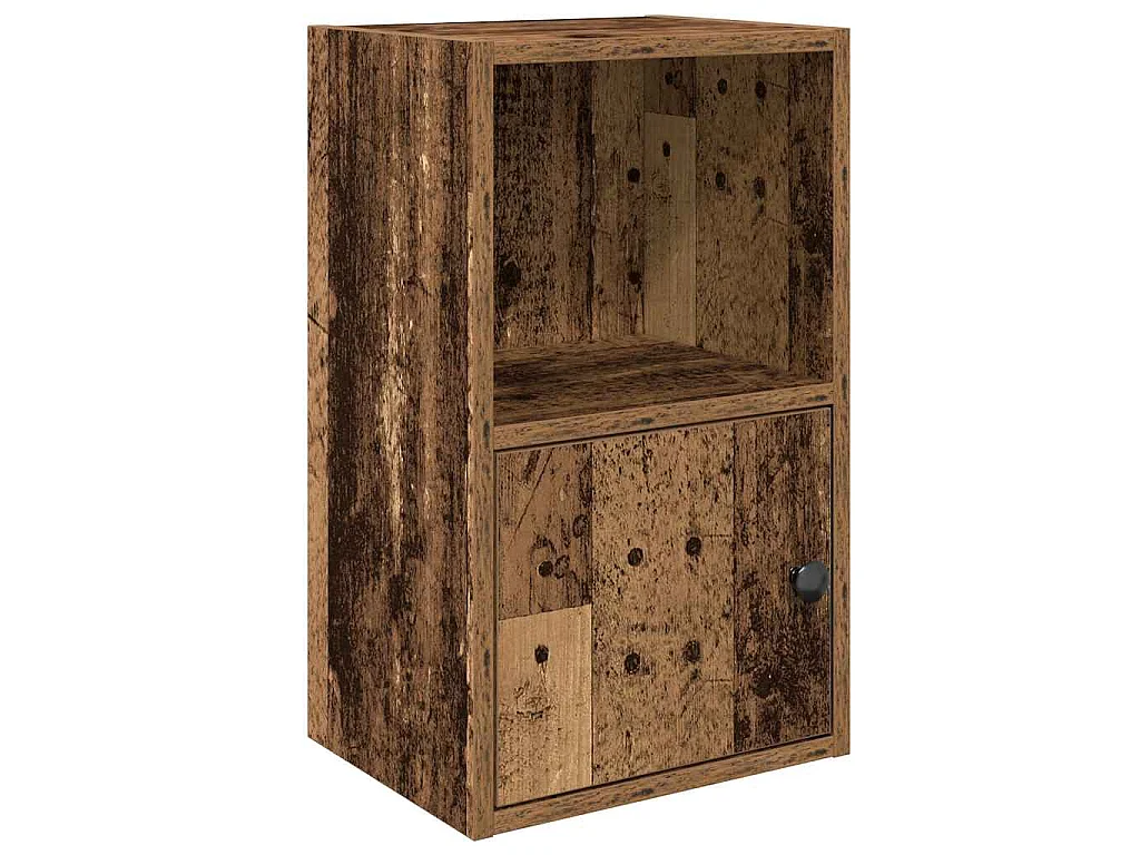 Libreria Legno Vecchio 31x24x52 cm in Legno Multistrato
