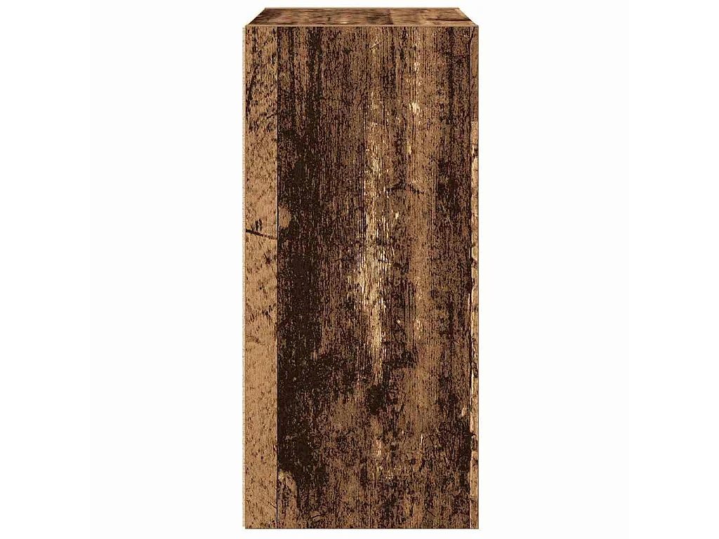 Libreria Legno Vecchio 31x24x52 cm in Legno Multistrato