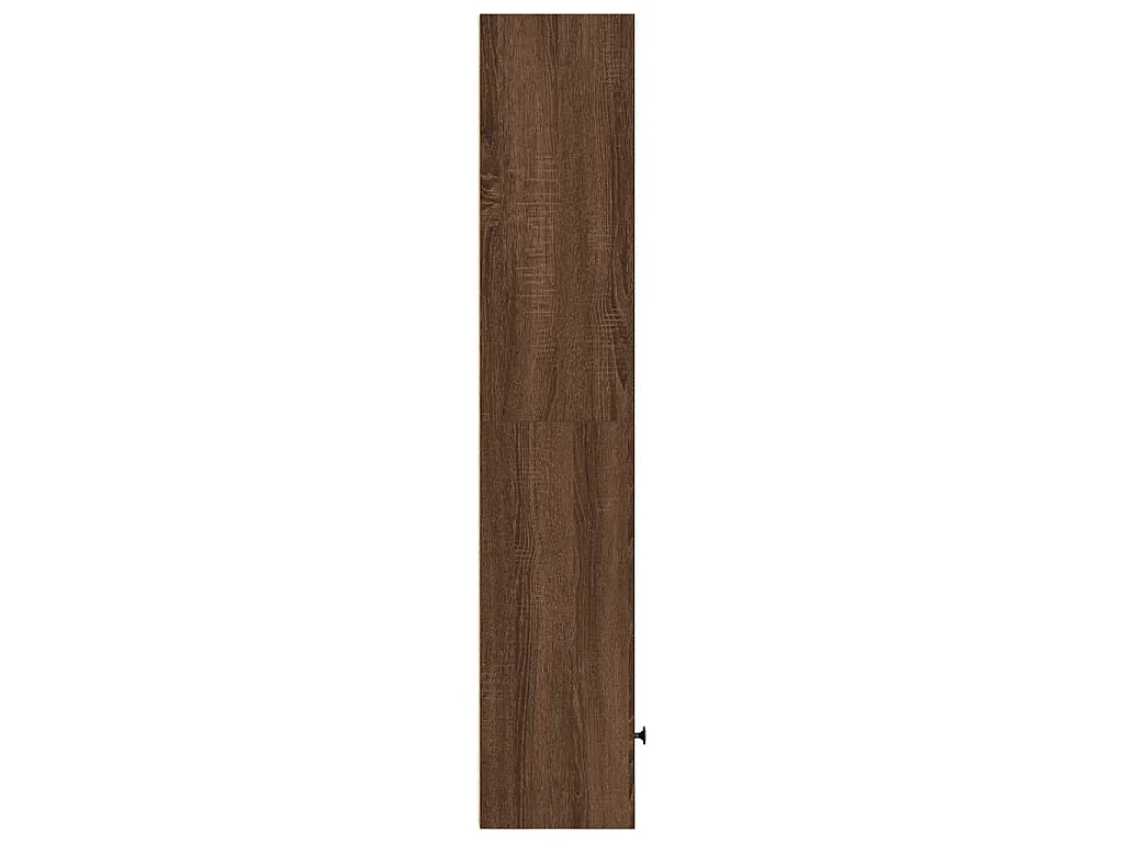 Estante 31x24x127 cm derivados de madeira carvalho castanho