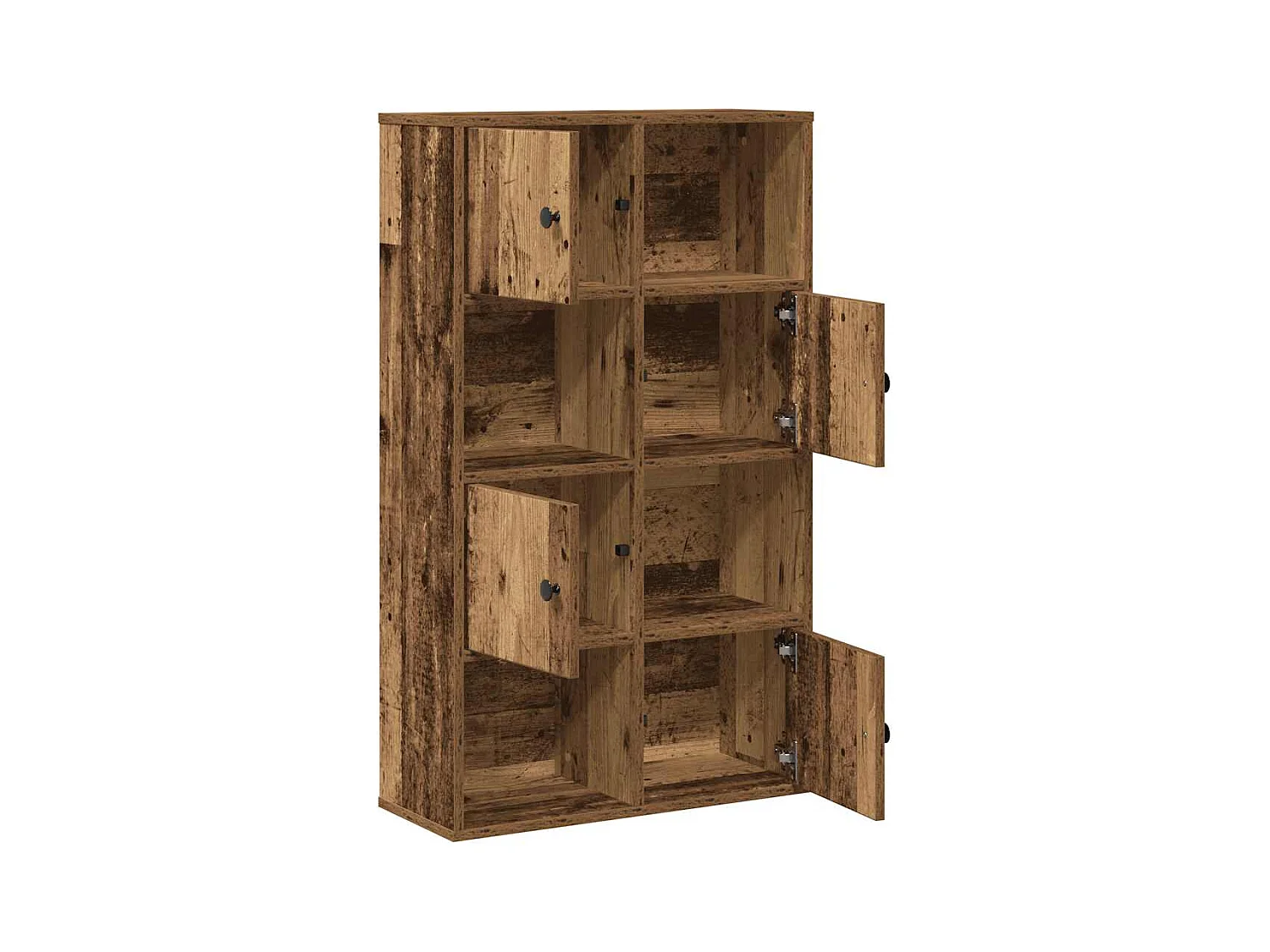 Bücherregal Altholz-Optik 60x24x101,5 cm Holzwerkstoff