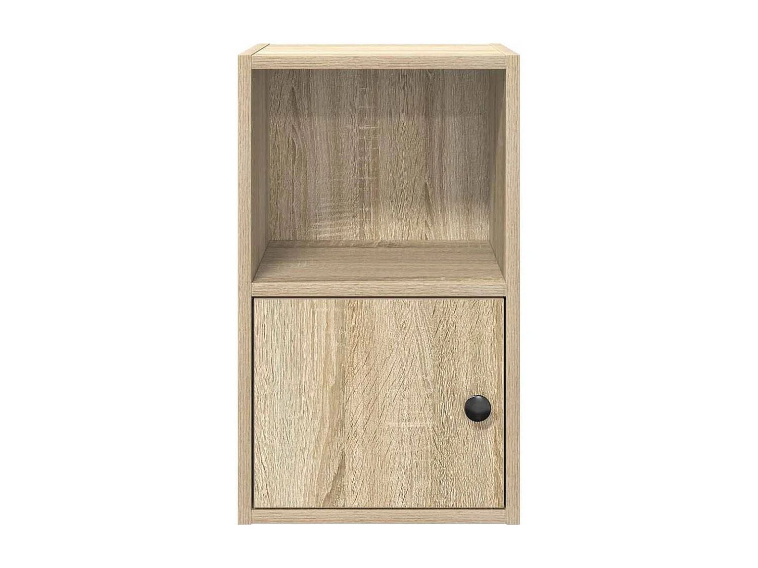 Bibliothèque chêne sonoma 31x24x52 cm bois d'ingénierie