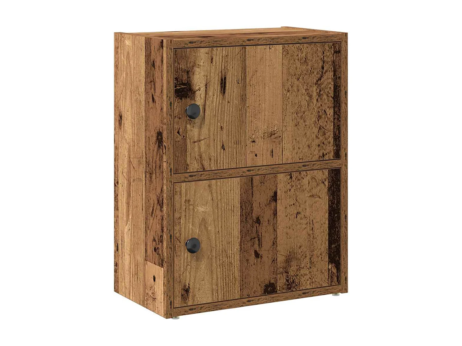 Bibliothèque vieux bois 40x24x52 cm bois d'ingénierie