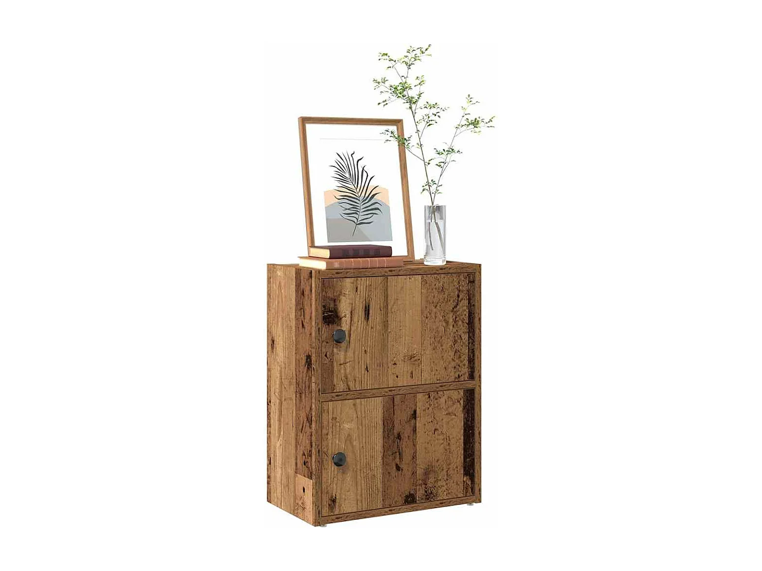 Libreria Legno Vecchio 40x24x52 cm in Legno Multistrato