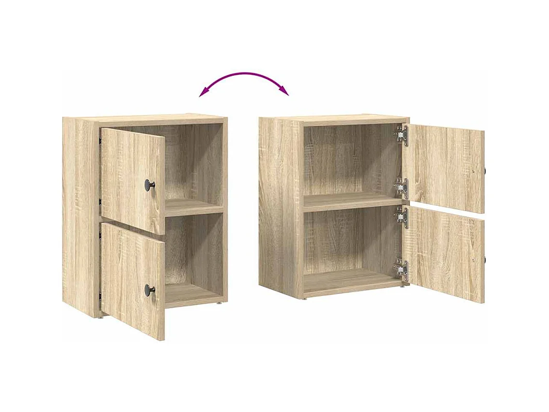 Bücherregal Sonoma-Eiche 40x24x52 cm Holzwerkstoff