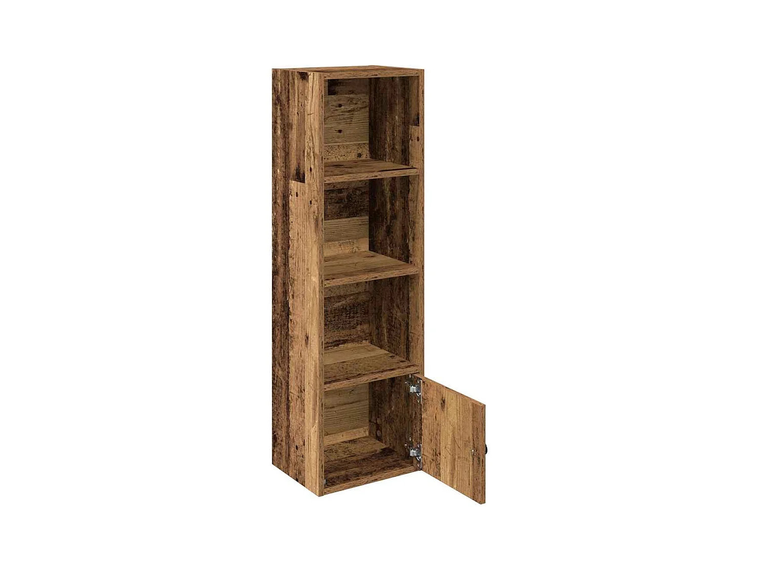 Bibliothèque vieux bois 31x24x102 cm bois d'ingénierie