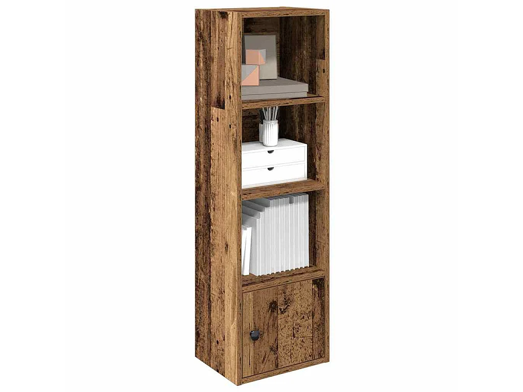 Libreria Legno Vecchio 31x24x102 cm in Legno Multistrato