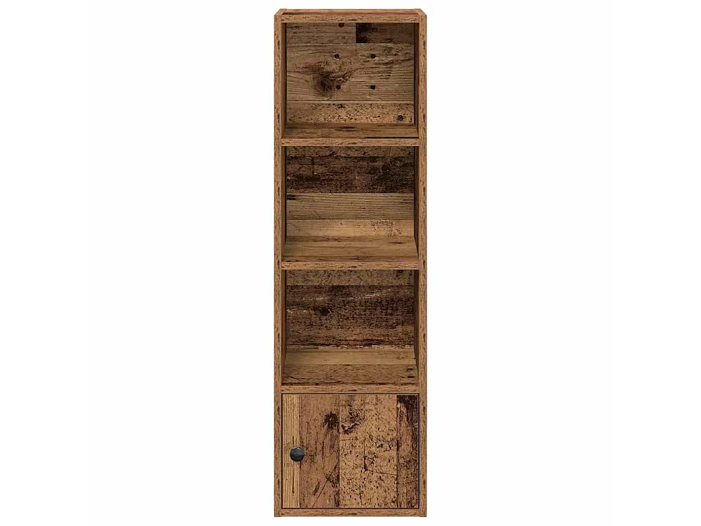Libreria Legno Vecchio 31x24x102 cm in Legno Multistrato