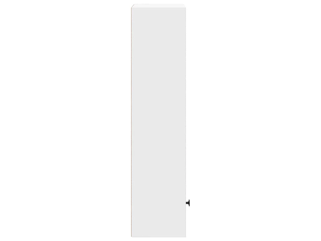 Bibliothèque blanc 31x24x102 cm bois d'ingénierie