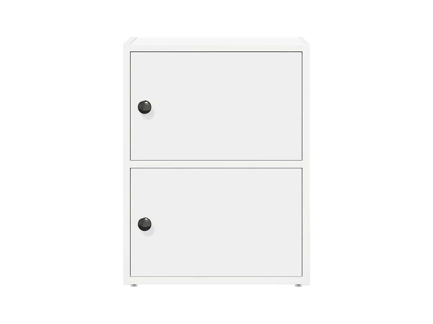 Bücherregal Weiß 40x24x52 cm Holzwerkstoff