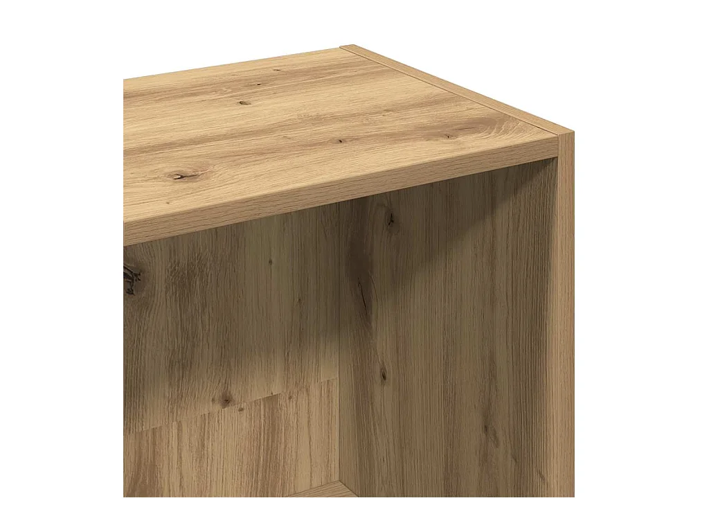 Estante 36x30x114 cm derivados de madeira carvalho artisiano