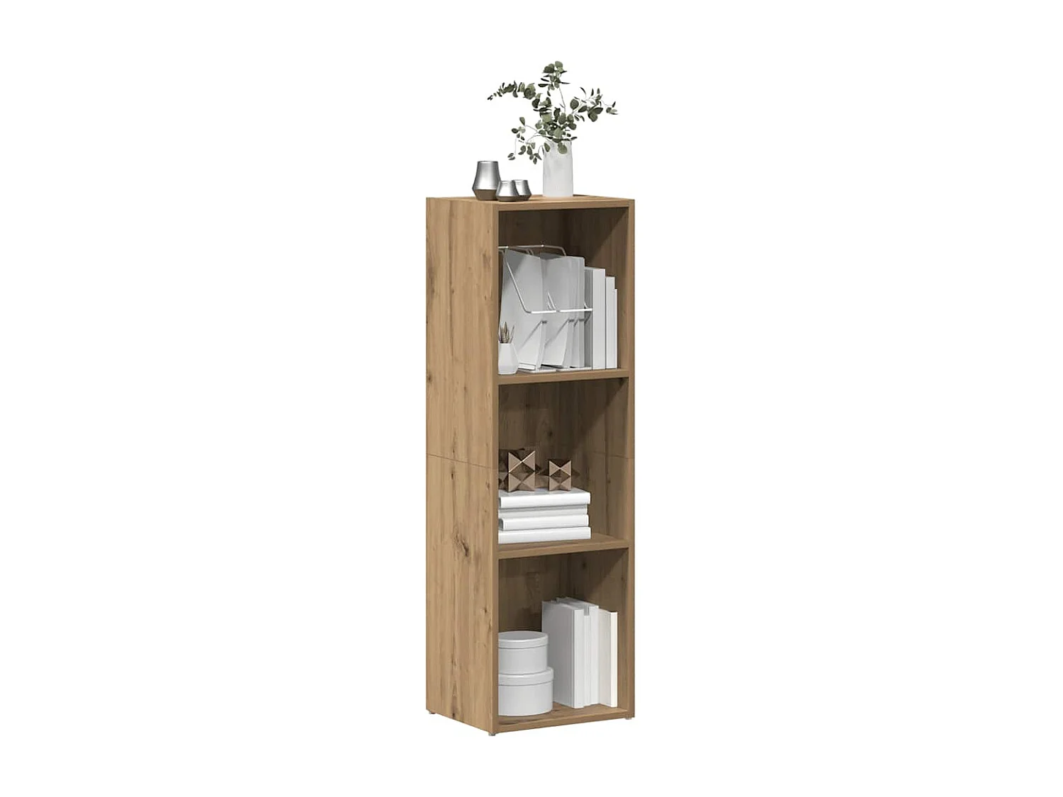 Libreria Rovere Artigianale 36x30x114 cm in Legno Multistrato