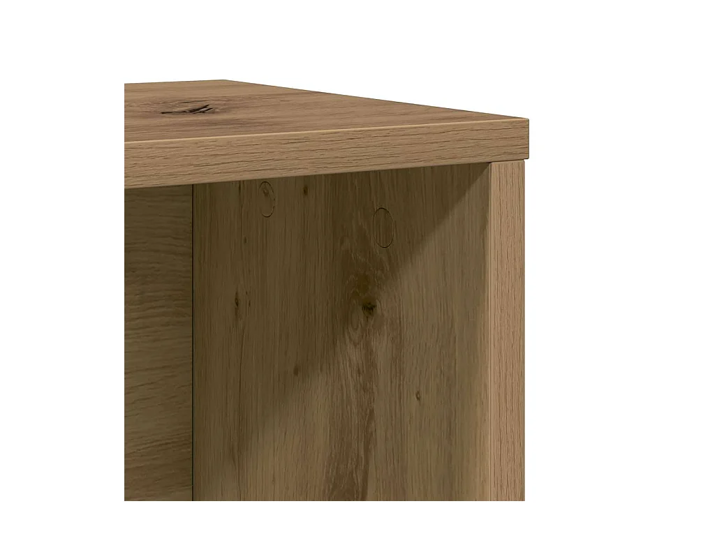 Bücherregal Artisan-Eiche 60x24x101,5 cm Holzwerkstoff