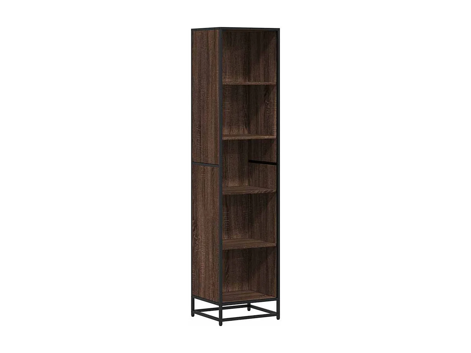 Bibliothèque chêne marron 40x35x170,5 cm bois d'ingénierie