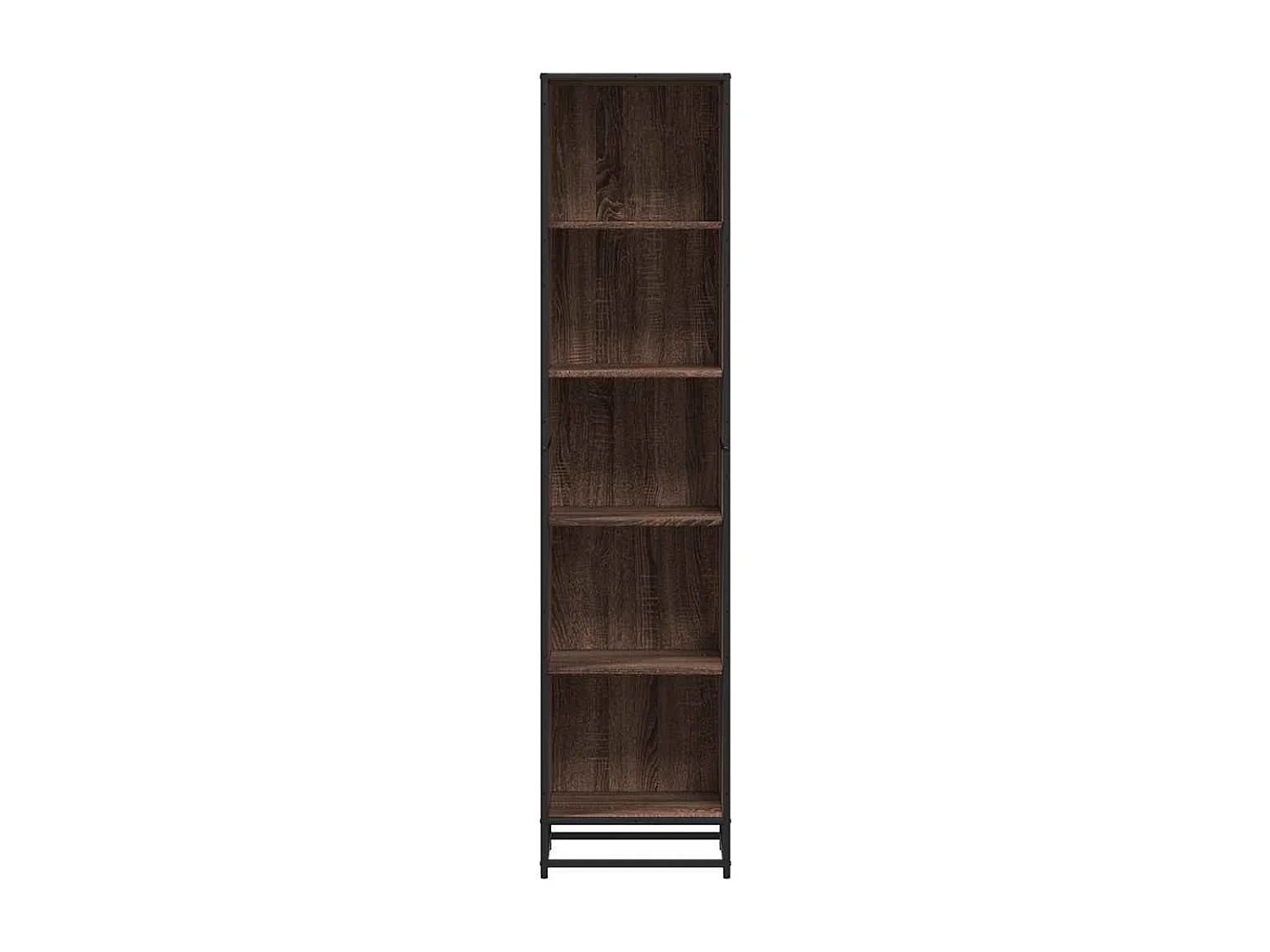 Bibliothèque chêne marron 40x35x170,5 cm bois d'ingénierie