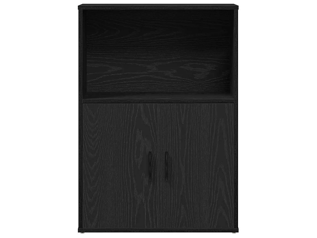 Estante 60x24x85 cm derivados de madeira carvalho preto