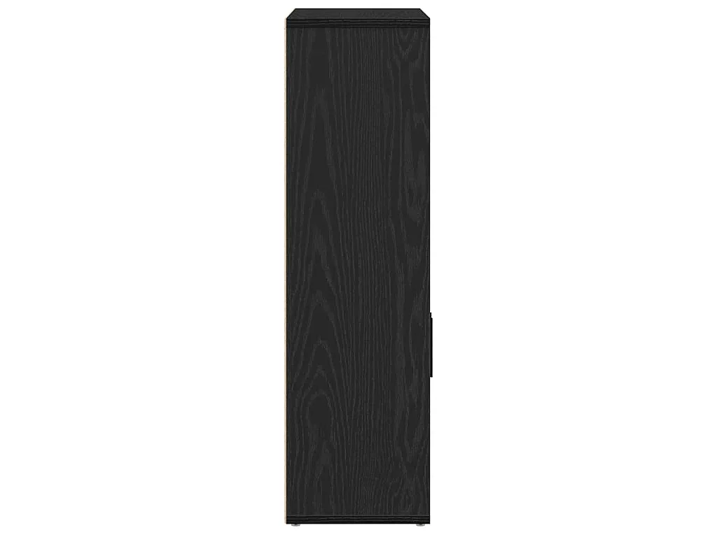 Estante 60x24x85 cm derivados de madeira carvalho preto