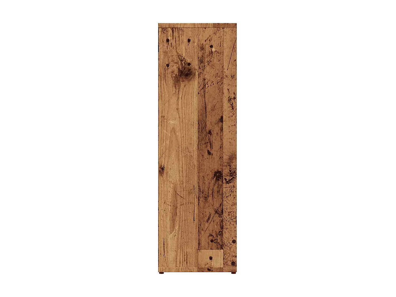 Boekenkast 50x25x80 cm bewerkt hout oud houtkleurig