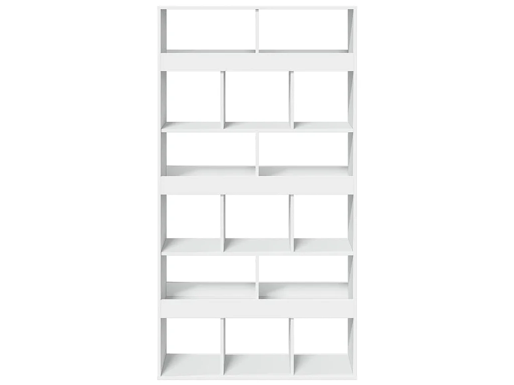 Estante 100x33x187,5 cm derivados de madeira branco