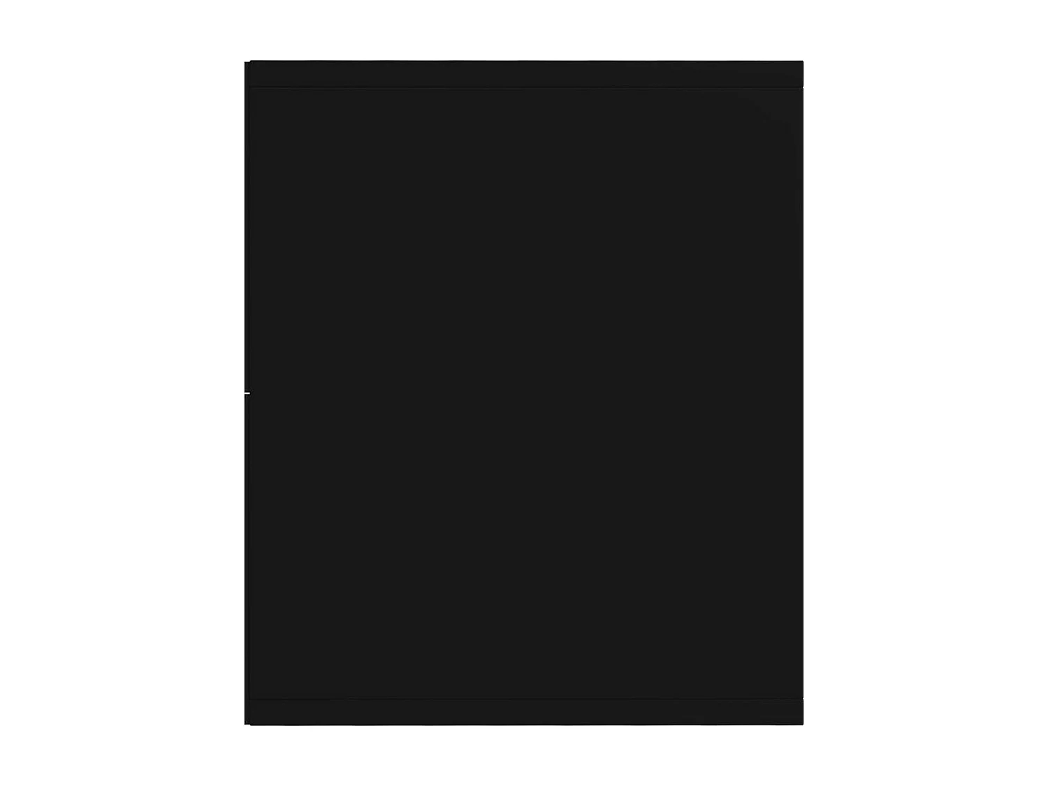 Bibliothèque/Meuble TV noir 36x30x114 cm bois d'ingénierie