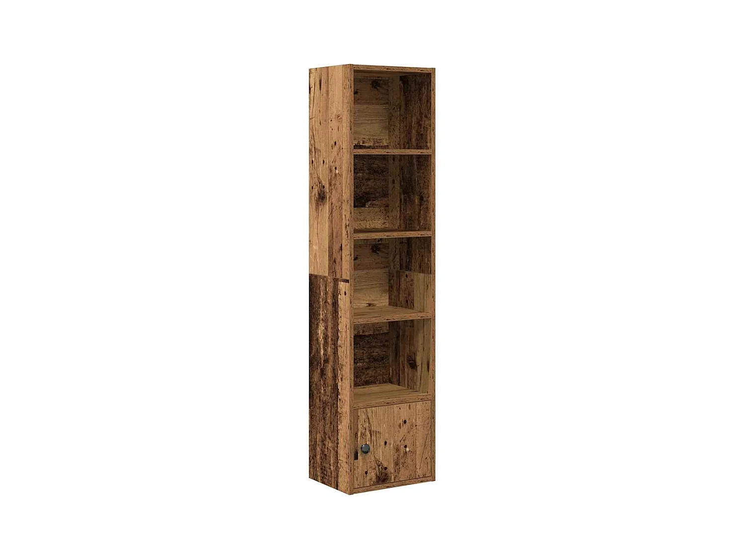 Bücherregal Altholz-Optik 31x24x127 cm Holzwerkstoff