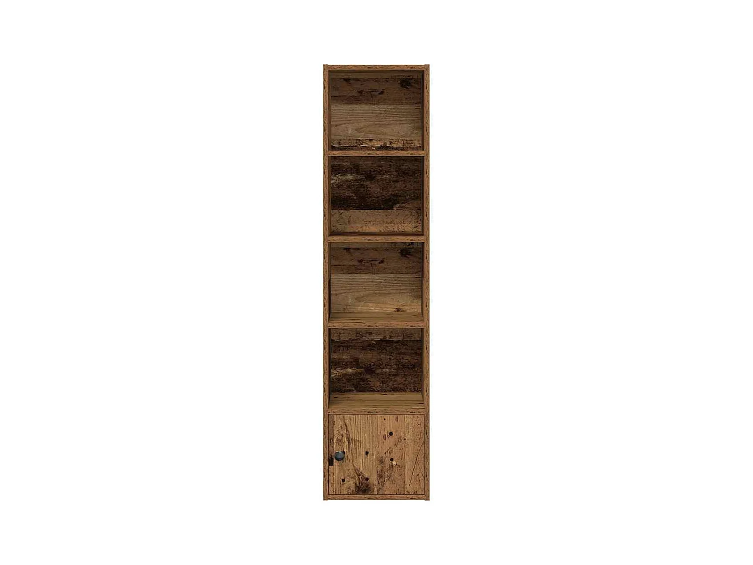 Bücherregal Altholz-Optik 31x24x127 cm Holzwerkstoff