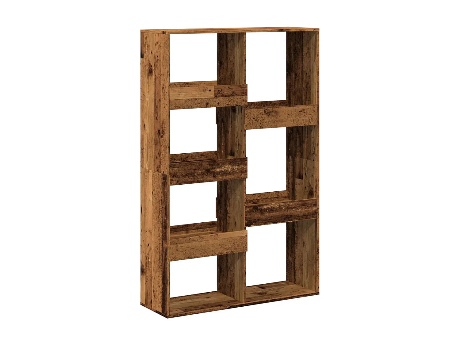 Bibliothèque vieux bois 100x33x155,5 cm bois d'ingénierie