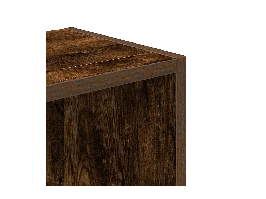 Estante 31x24x77 cm derivados de madeira carvalho fumado