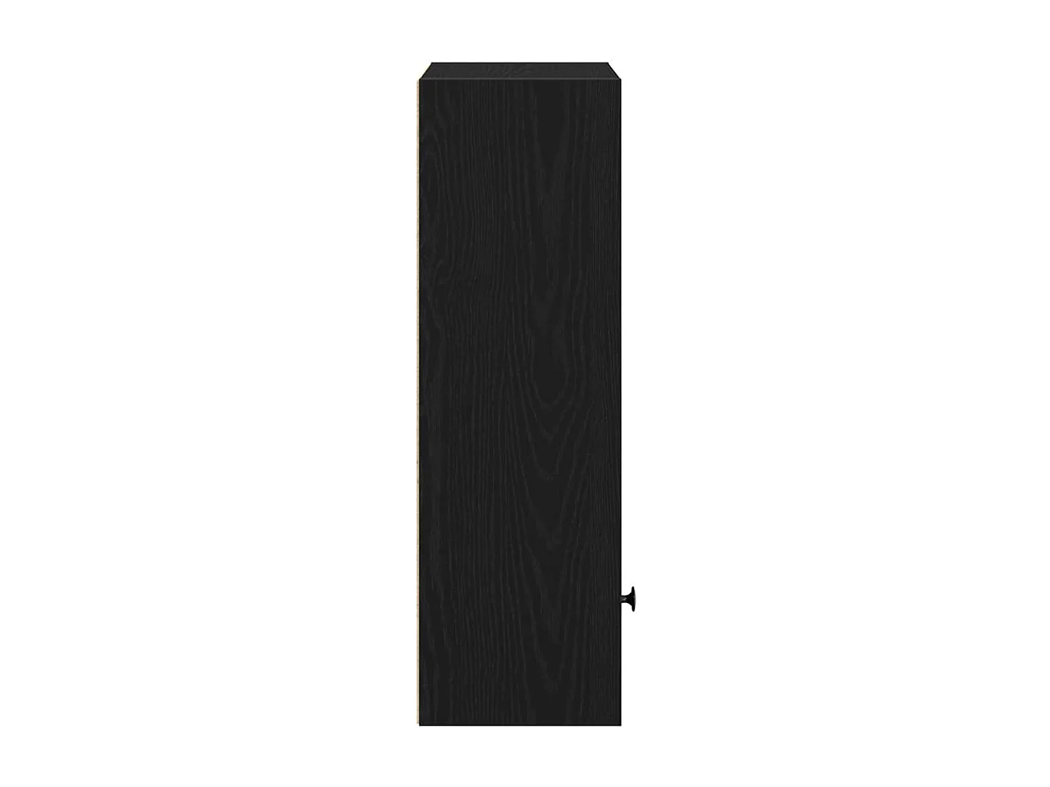Bibliothèque chêne noir 31x24x77 cm bois d'ingénierie