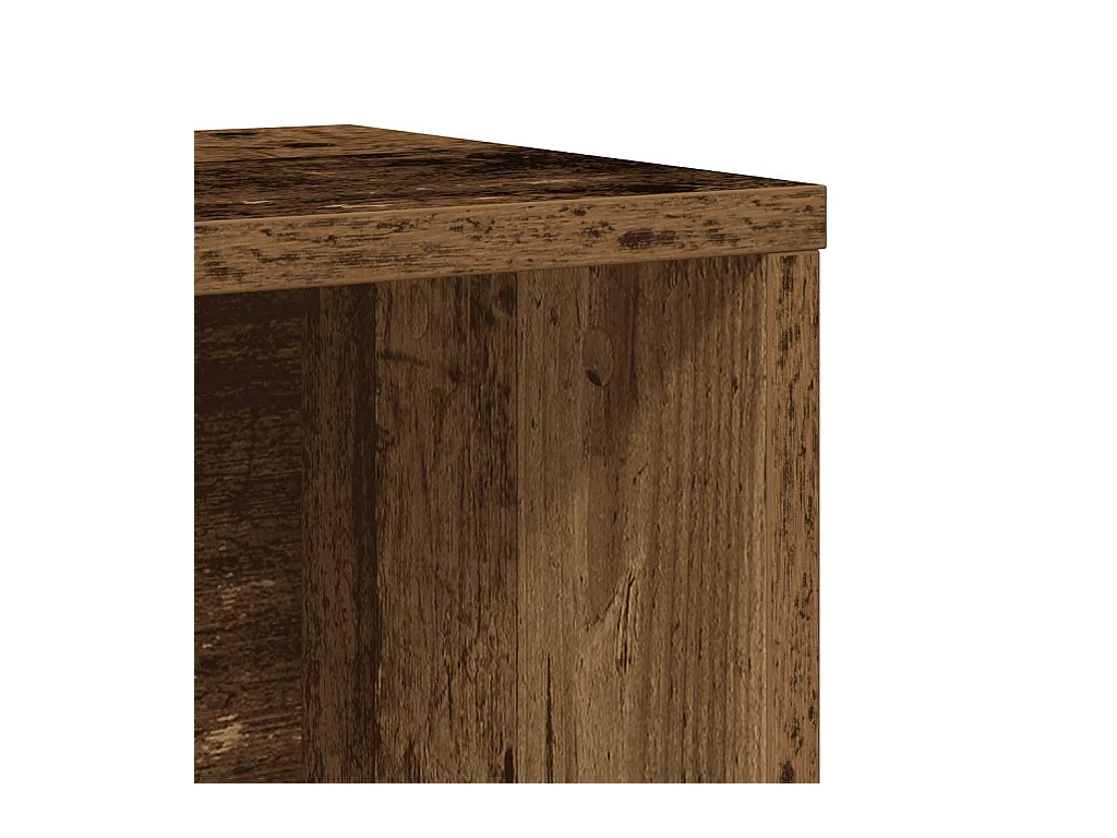 Bücherregal Altholz-Optik 60x24x85 cm Holzwerkstoff