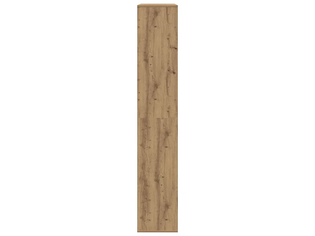 Libreria Rovere Artigianale 100x33x187,5cm in Legno Multistrato