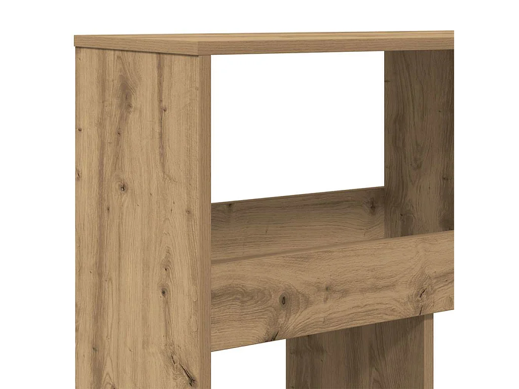 Libreria Rovere Artigianale 100x33x187,5cm in Legno Multistrato