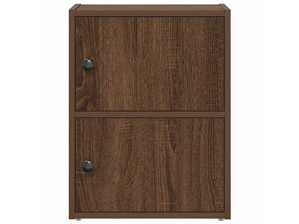 Bücherregal Braun Eichen-Optik 40x24x52 cm Holzwerkstoff