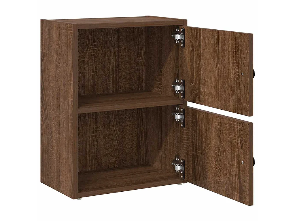 Bücherregal Braun Eichen-Optik 40x24x52 cm Holzwerkstoff