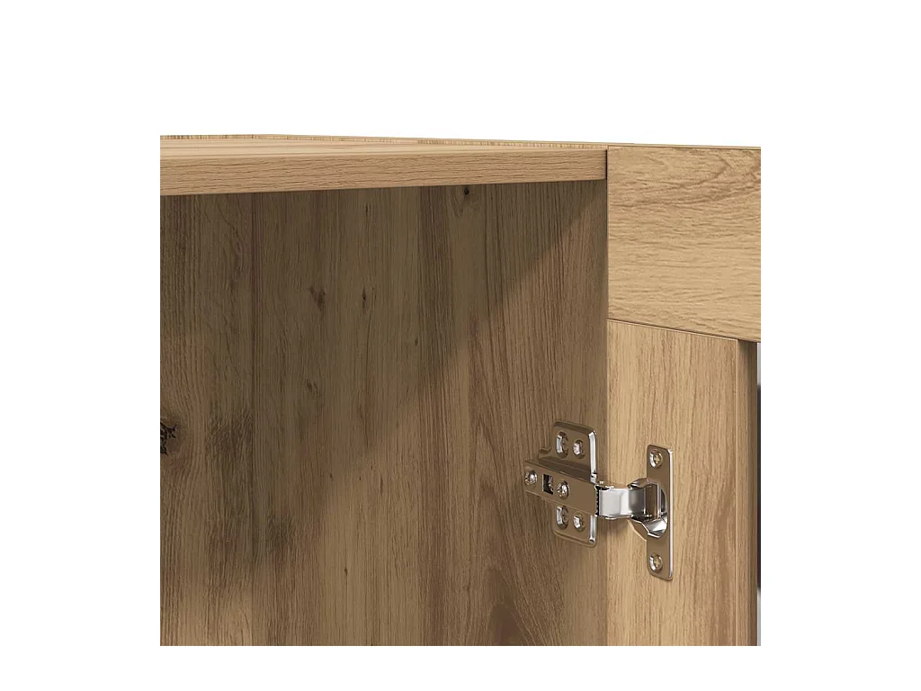 Bücherschrank Artisan-Eiche 82,5x30,5x80 cm Holzwerkstoff