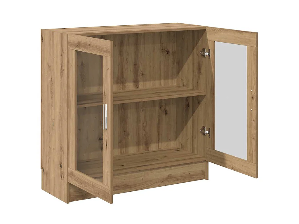 Armario libros madera ingeniería roble artisan 82,5x30,5x80 cm
