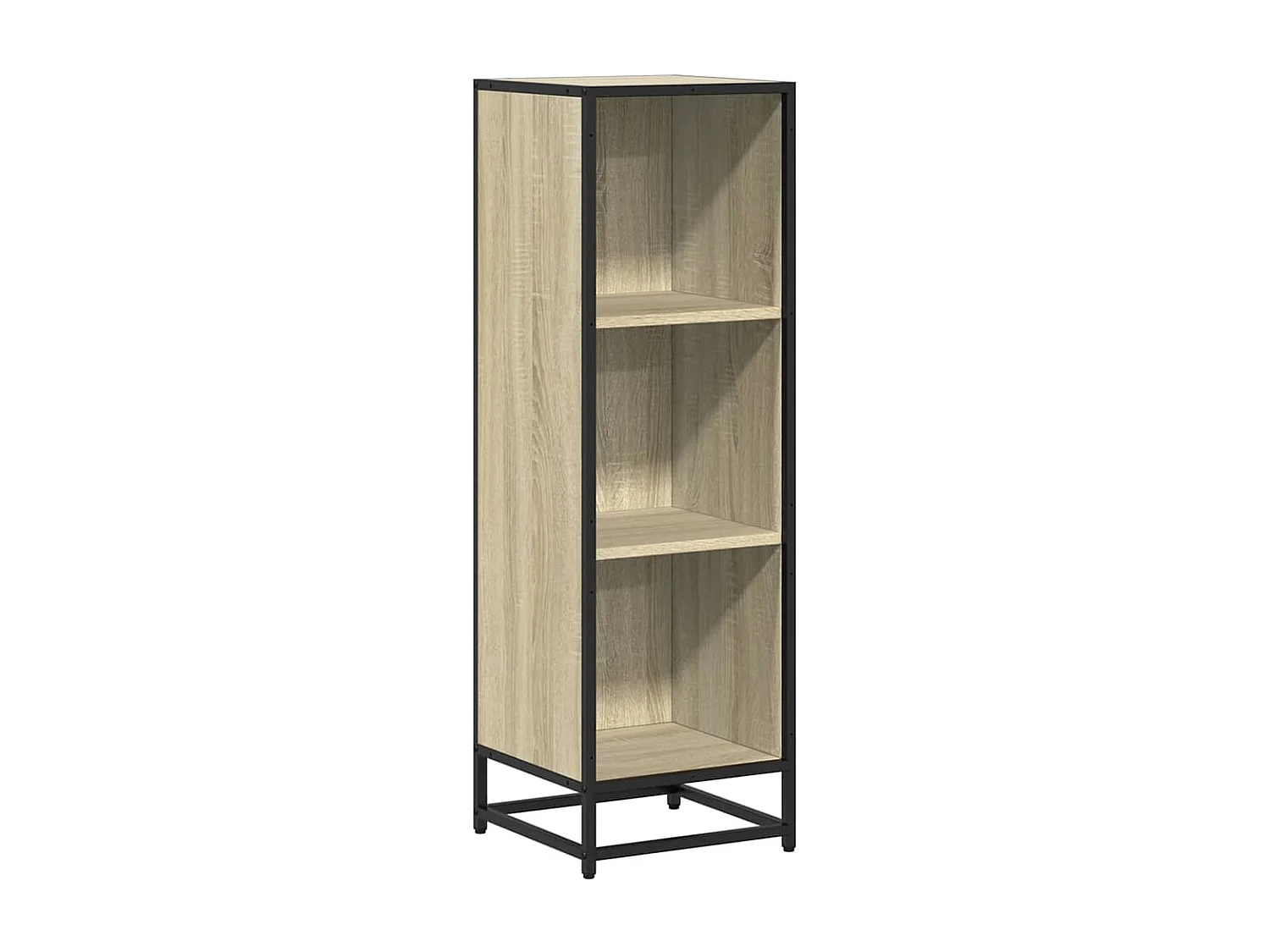 Bibliothèque chêne sonoma 33,5x33x107,5 cm bois d'ingénierie
