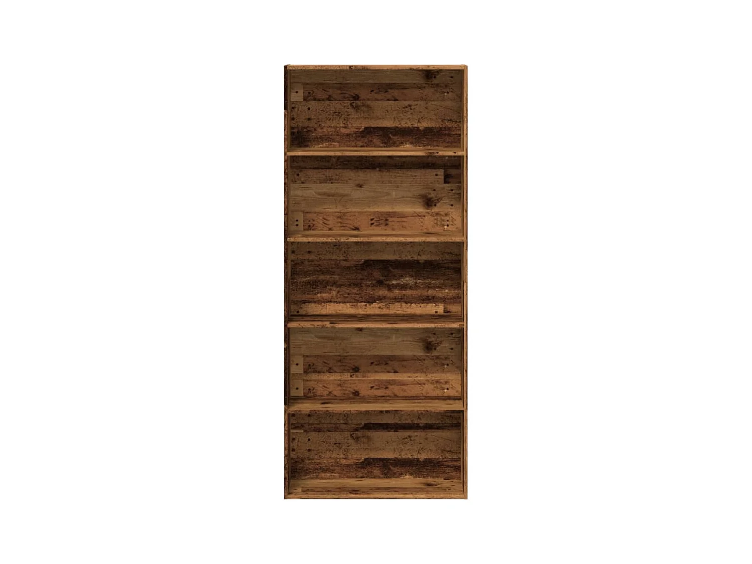 Bücherregal Altholz-Optik 80x30x189 cm Holzwerkstoff