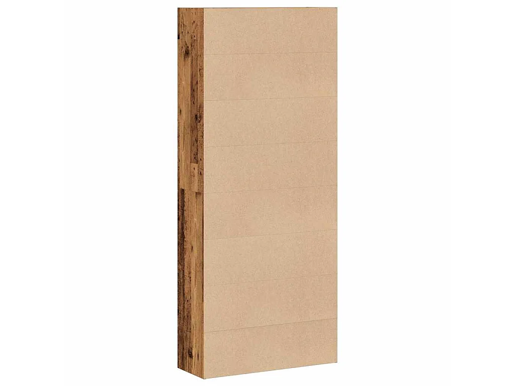 Bücherregal Altholz-Optik 80x30x189 cm Holzwerkstoff