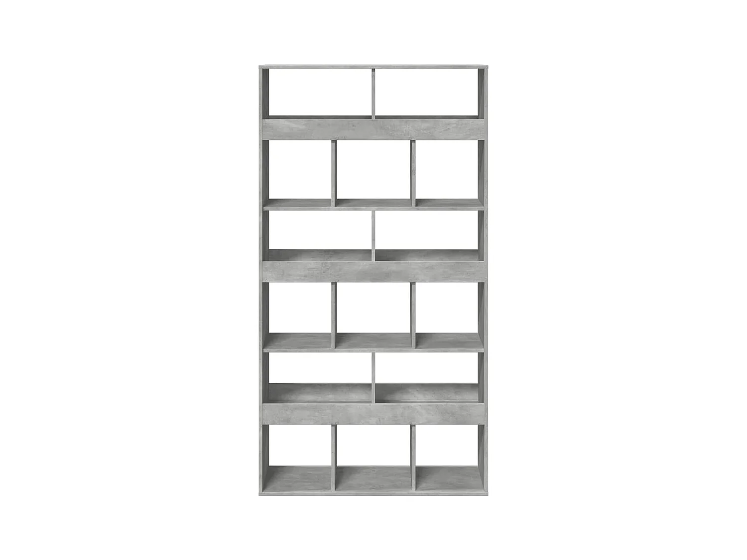 Libreria Grigio Cemento 100x33x187,5 cm in Truciolato