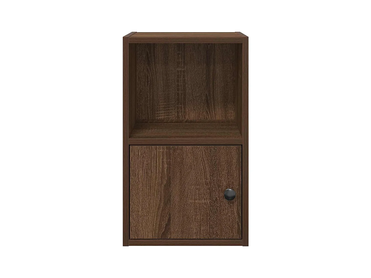 Bücherregal Braun Eichen-Optik 31x24x52 cm Holzwerkstoff